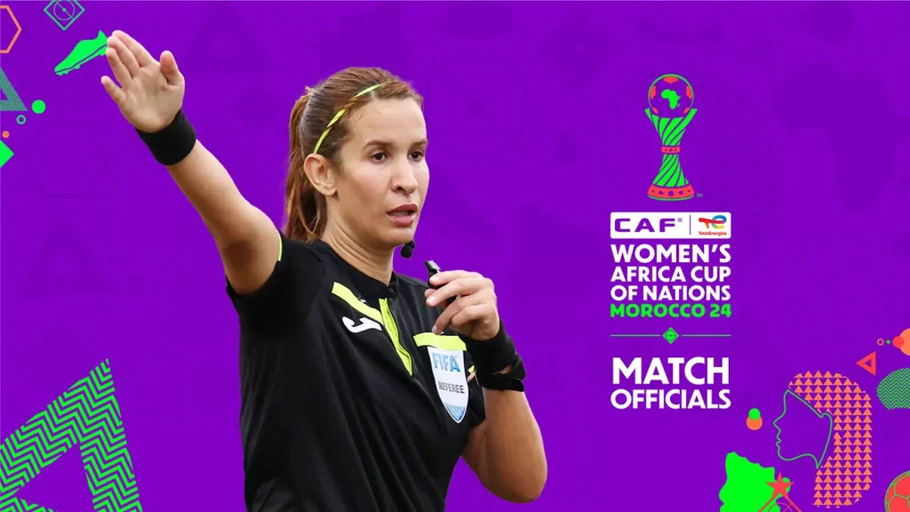 CAF announces the selection of referees for the African Cup of Nations Female Totalenergies, Morocco 2024