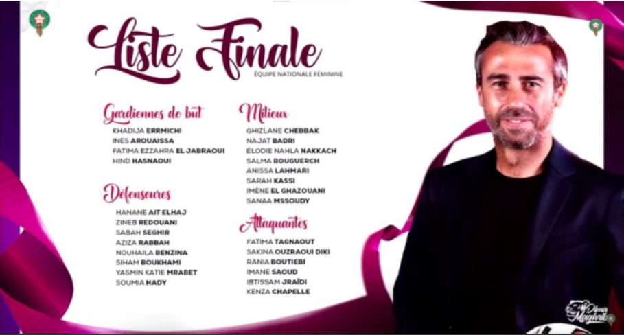 CAN Female Maroc 2024: Here is the final list of Atlas Lionesses