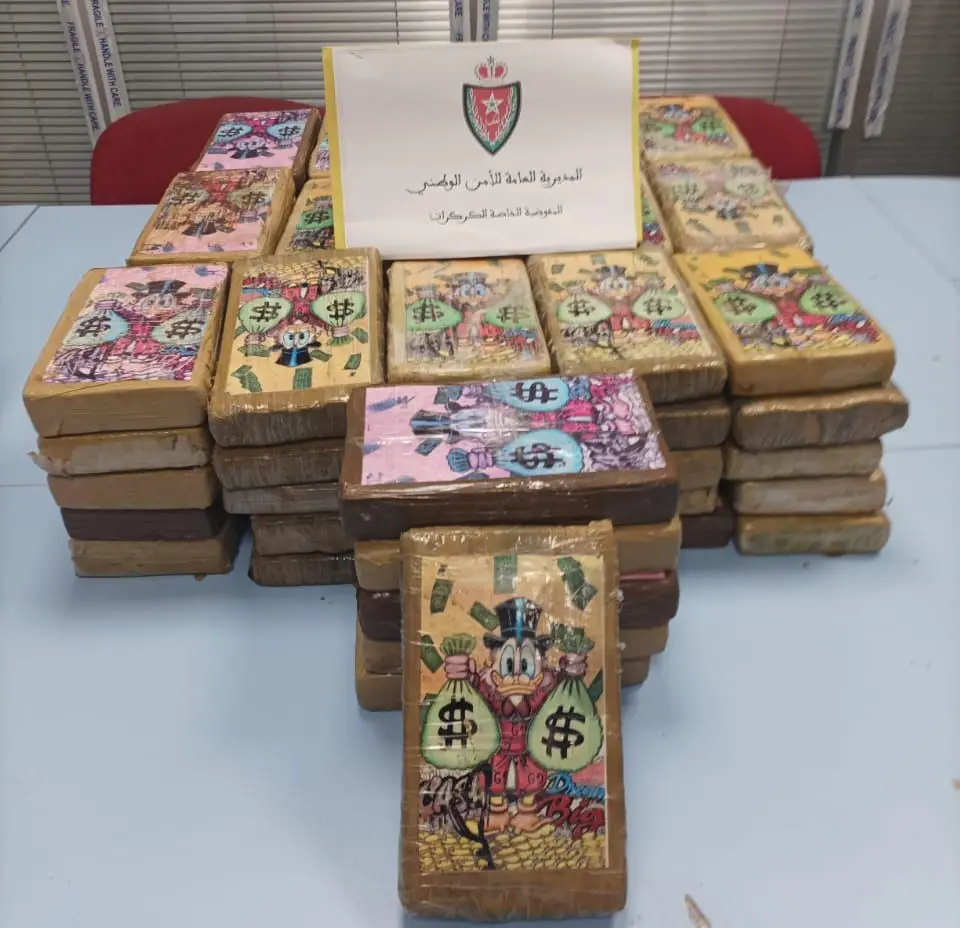 Dakhla .. thwarting an attempt to contrabinate international cocaine at the crossing of Karakat