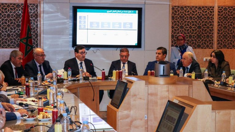 Holding of a meeting for examining the air transport situation and its future prospects