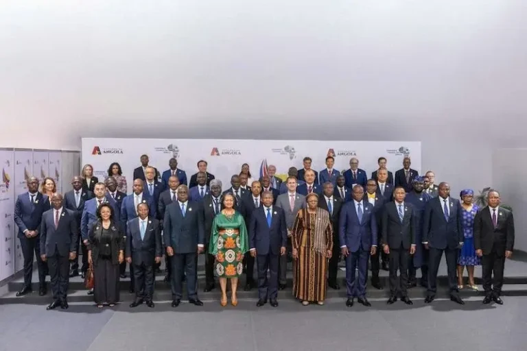 Karim Zidane represents the king of the American-Africa Summit in Africa in Angola