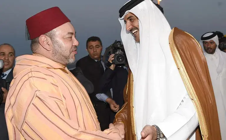 King Mohammed VI calls Tamim and confirms Morocco's solidarity with Qatar