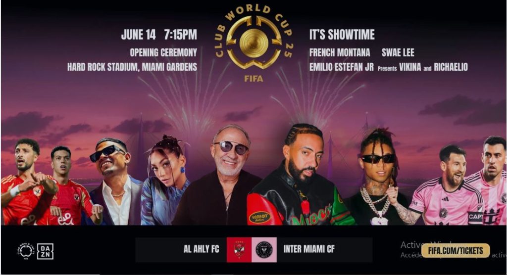 Next Saturday, opening ceremony of the Club World Cup: here are the super stars that will host a show as intense as grandiose