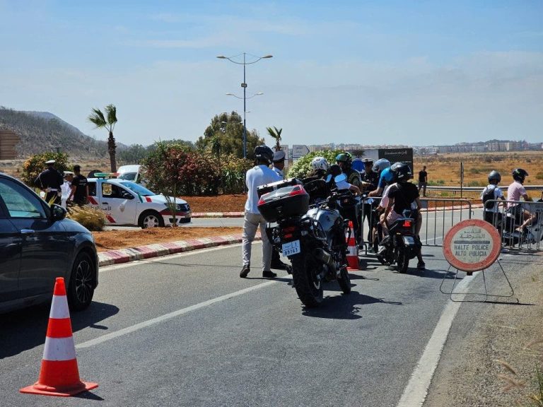 Saidia .. Intense security campaigns targeting the rape motorcycle pilots (photo)