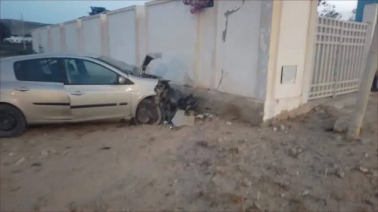 Saidia .. a deadly traffic accident killing a thirty -year -old young man