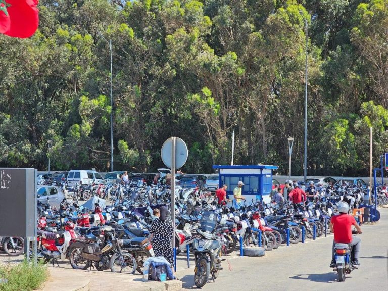 Saidia… A system that is carried out by it and another free to organize parking and parking procedures