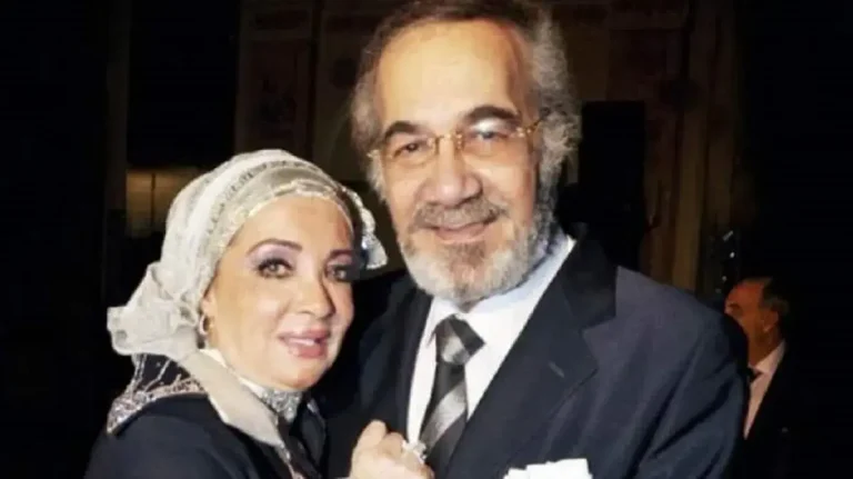 Shahira metal words on Mahmoud Yassin's birthday (photo)