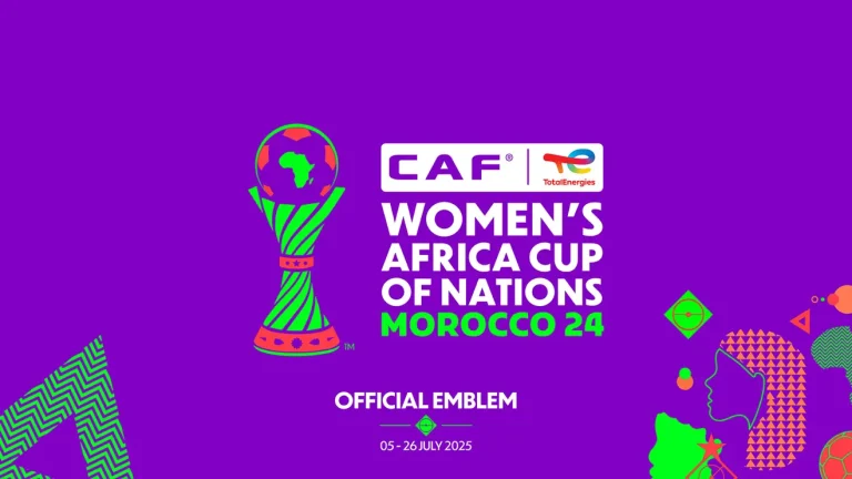 The CAF unveils the official poster and the emblem of the African Cup of Female Nations Totalenergies, Morocco 2024