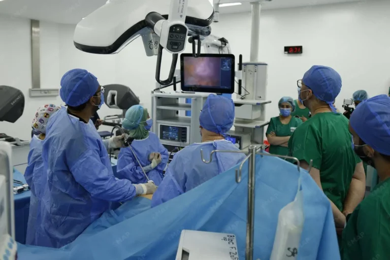 The Sheikh Khalifa Hospital in Casablanca is the first robot surgery
