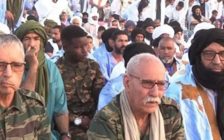 The image of prayer of Eid in Tindouf camps raises a large irony on social media platforms