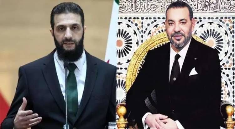 محمد السادس وأحمد الشرع