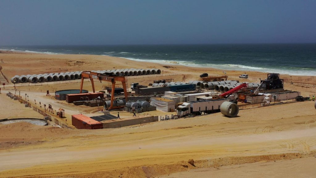 The seawater desalination plant in Dakhla enters its final stages and is considered to be removing farmers and economic