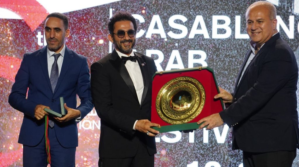 The start of the sixth session of Casablanca Arab Film Festival and Honoré Ahmed Helmy and Younis Mikri