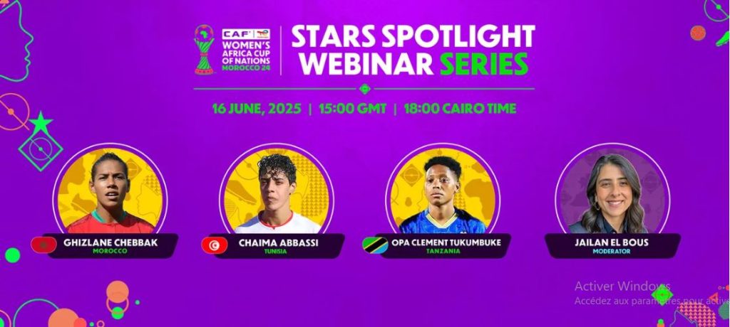 Tomorrow, CAF organizes the second “Totalenergies Caf Wafcon Stars Spotlight”