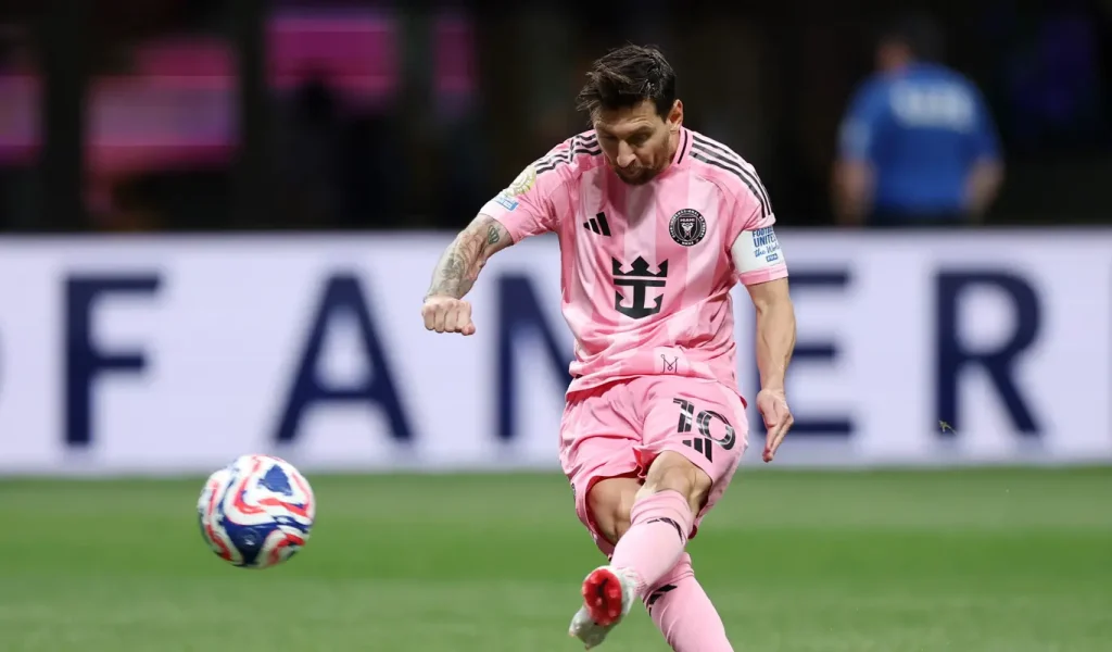 With Messi, technique becomes an art form